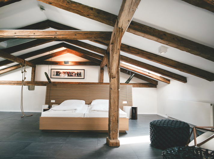 Maisonette Schlafen arthotel Blaue Gans Salzburg