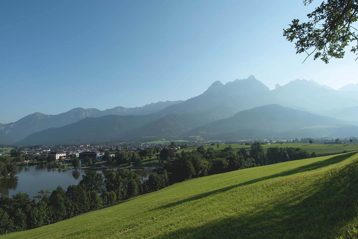 The lovely region of Saalfelden Leogang in the Austrian Alps